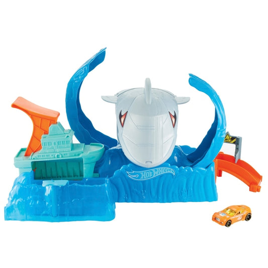 Hot Wheels Robo Shark Frenzy Play Set