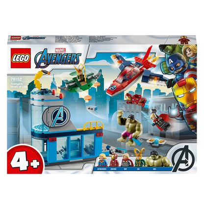 LEGO - Conjunto Marvel 4+ Avengers Wrath of Loki