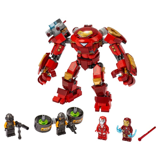 LEGO 76164 Marvel Super Heroes Vingadores Homem de Ferro Hulkbuster vs. A.I.M. Conjunto de Agente