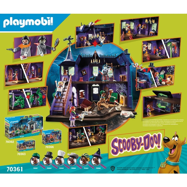 Playmobil 70361 Scooby Doo! Mansão Misteriosa