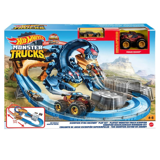 Hot Wheels Monster Trucks 1:64 Scorpion Playset