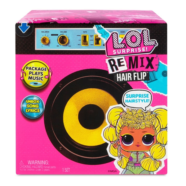 L.O.L. Surprise! Remix Hair Flip Doll Assortment - Variedade de bonecas de cabelo