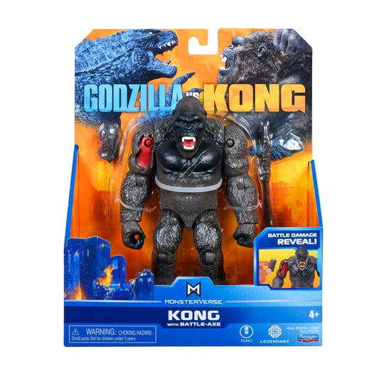 Monsterverse Godzilla vs Kong 15cm King Kong con Hacha 