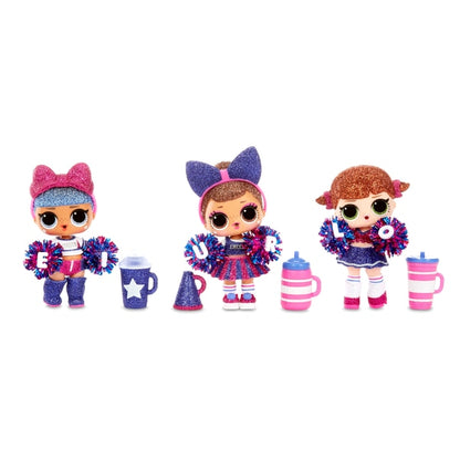 L.O.L. Surprise! All-Star B.B.s Sports Series 2 Cheer Team Sparkly Dolls Assortment