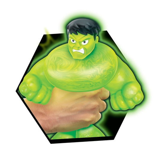 Héroes de Goo Jit Zu Marvel Superhéroes Gamma Glow Hulk