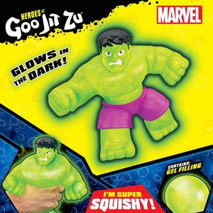 Heroes of Goo Jit Zu Marvel Superheroes Gamma Glow Hulk