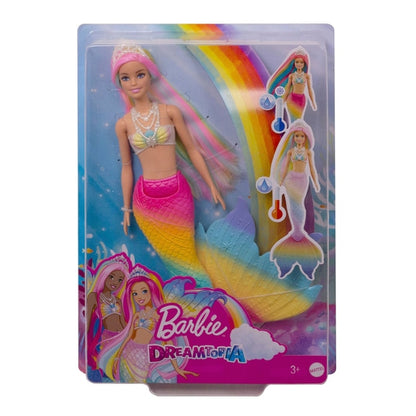 Barbie Dreamtopia Rainbow Boneca Sereia Mágica