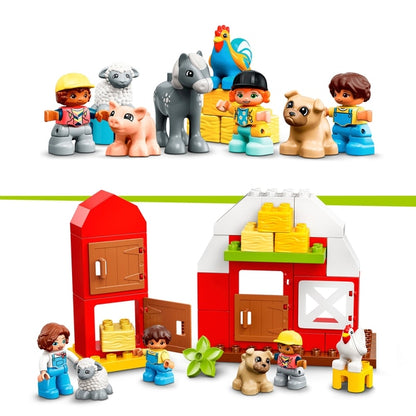 LEGO 10952 DUPLO Brinquedo para Tratores e Animais de Fazenda
