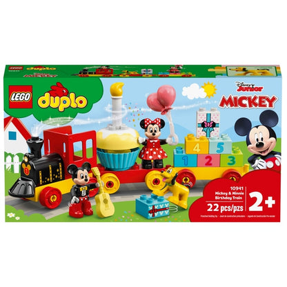 LEGO - Trem de aniversário DUPLO Disney Mickey e Minnie
