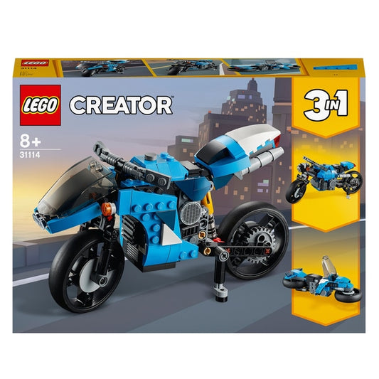 LEGO - Criador 3 em 1 Conjunto de construção Superbike