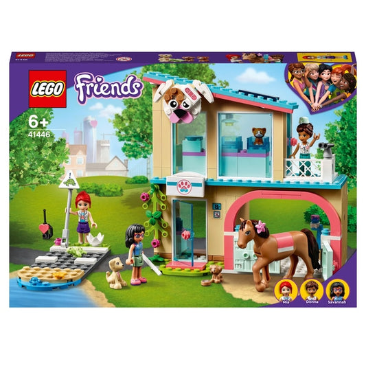 Lego - 41446 - Conjunto de jogos Friends Heartlake City Vet Clinic