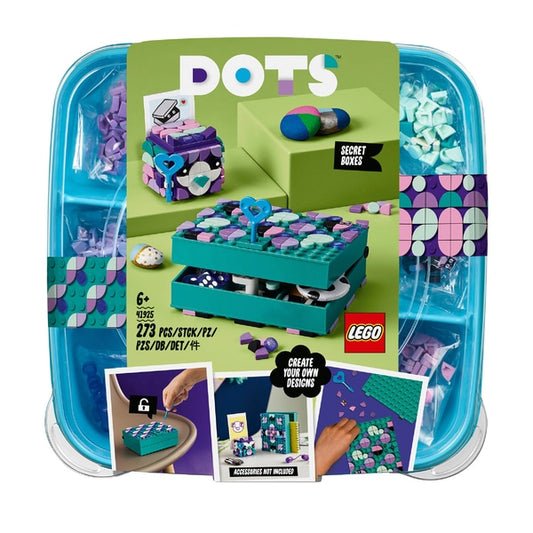 LEGO - Decoração do quarto  caixa de joias  secretas DOTS
