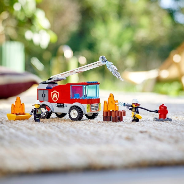 LEGO - Conjunto de construção caminhão de bombeiros da cidade