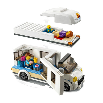 Lego 60283 Carrinha autocaravana de férias da City Great Vehicles