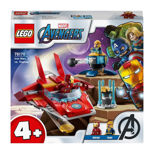 LEGO 76170 - Marvel Super Heroes Vingadores Iron Man vs. Thanos Toddler Toy