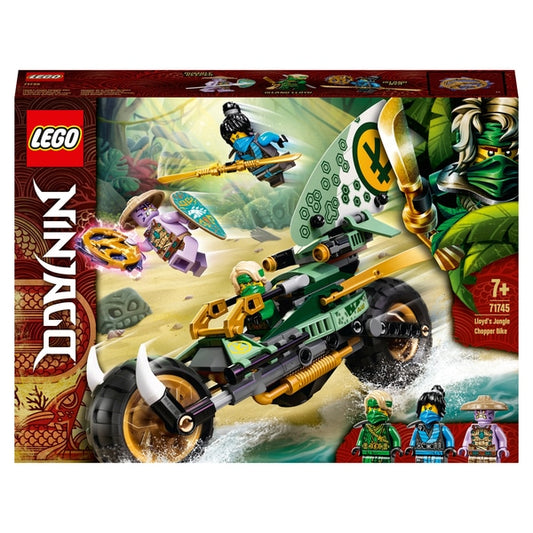 LEGO NINJAGO 71745 - Brinquedo de motocicleta do Lloyd’s Jungle Chopper