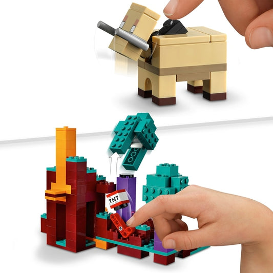 LEGO Minecraft 21168 - Set de construcción del Bosque Deformado 