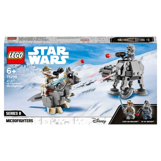 LEGO 75298 - Conjunto de microfighters  Star Wars AT-AT vs. Tauntaun
