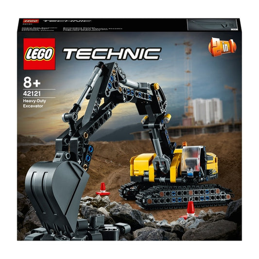 LEGO - 42121 Conjunto de Escavadeira Technic 2 em 1 - 42121