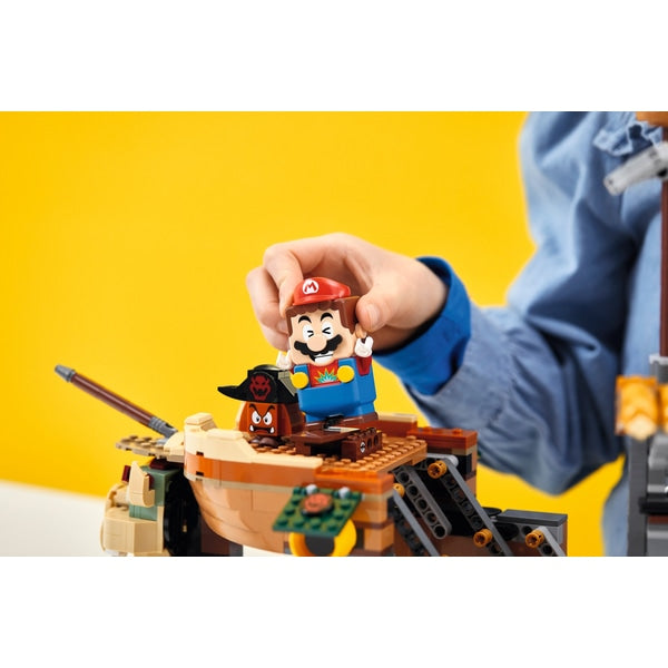 LEGO 71391 - Brinquedo conjunto de expansão de dirigível de Super Mario Bowser