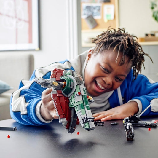 LEGO 75312 - Conjunto de construção de nave estelar de Star Wars Boba Fett