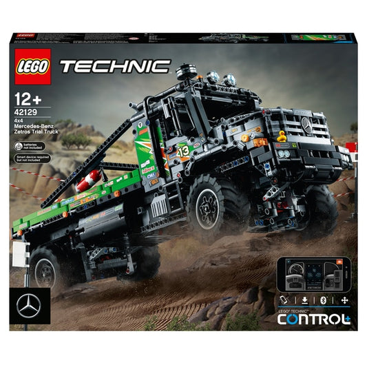 LEGO Technic 42129 Camión de Prueba Mercedes-Benz 4x4 Zetros 