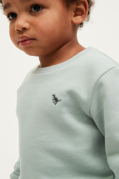 |Bebé| Conjunto de sudadera - Verde menta - (3 meses-7 años)