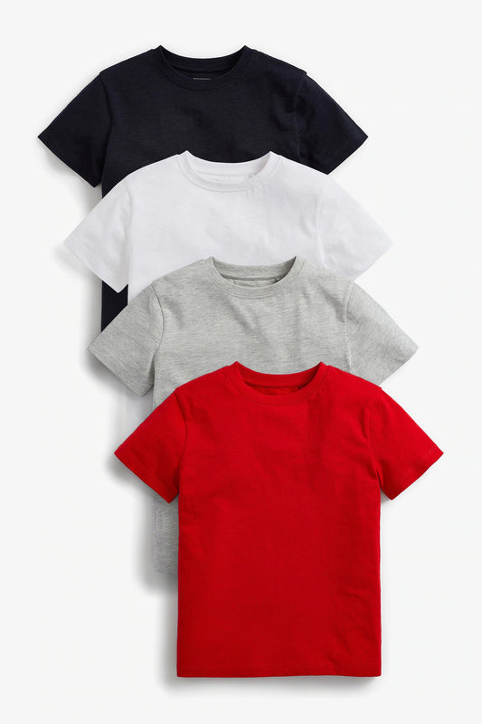 Camo & Khaki - T-shirts multi cores - kit com 4
