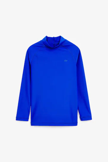 |Boy| Colete De Manga Curta Sunsafe Rash - Cobalt Blue (3-16 anos)
