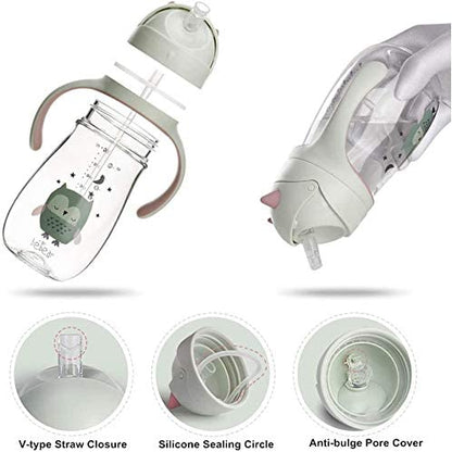 Bebamour - Copo Anti-derramamento Bico Macio Ovelha - 210ml - Roxa