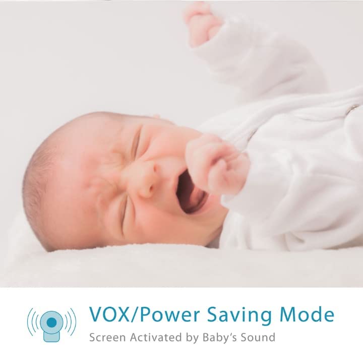 Monitor de bebê Moonybaby QuadView 60 com câmeras remotas Pan Tilt