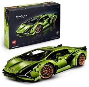 LEGO 42115 - Set de construcción de maquetas de coche de carreras Technic Lamborghini Sián FKP 37