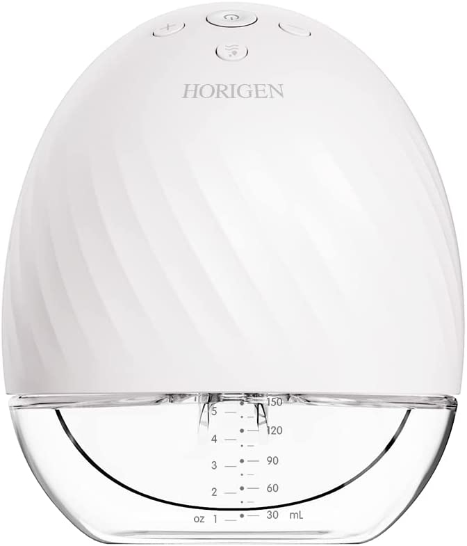 Horigen - Bomba Extratora de Leite Elétrica Portátil Recarregável - Branco