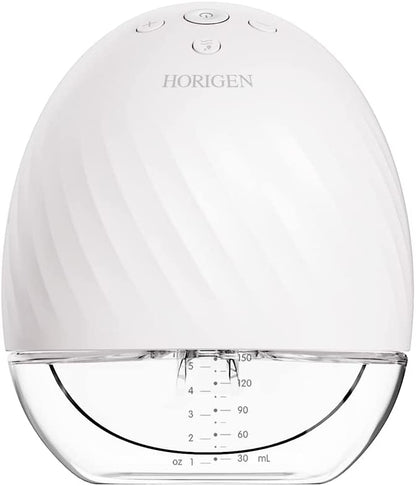 Horigen - Bomba Extratora de Leite Elétrica Portátil Recarregável - Branco