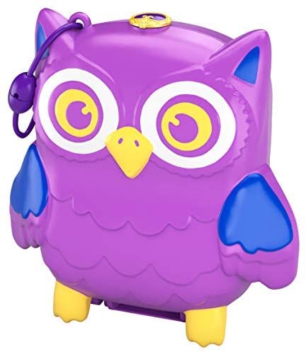 Polly Pocket GKJ47 Corujinha Acampamento Compacto