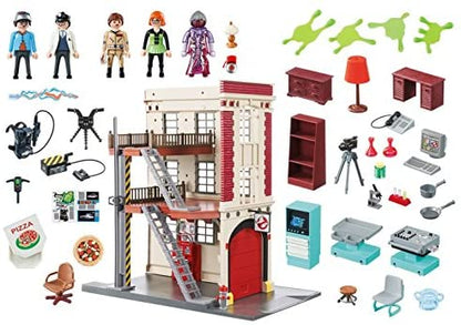 Playmobil 9219 Ghostbusters Quartel de Bombeiros