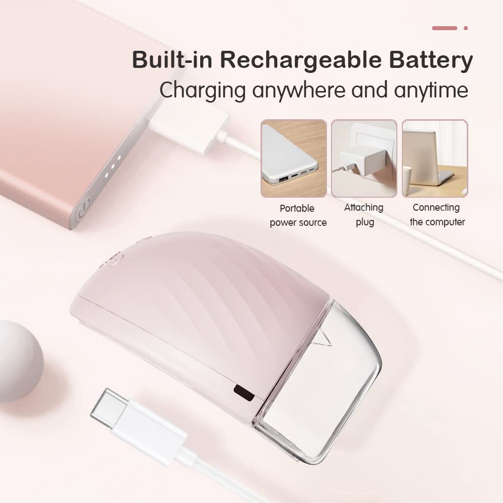 Horigen - Bomba Extratora de Leite Elétrica Portátil Recarregável - Rosa