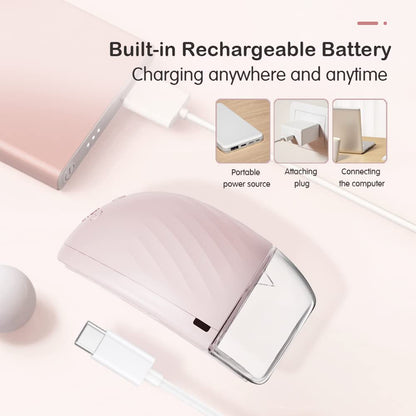 Horigen - Bomba Extratora de Leite Elétrica Portátil Recarregável - Rosa