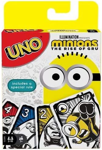 Mattel Games GKD75 Uno Minions Jogo de cartas