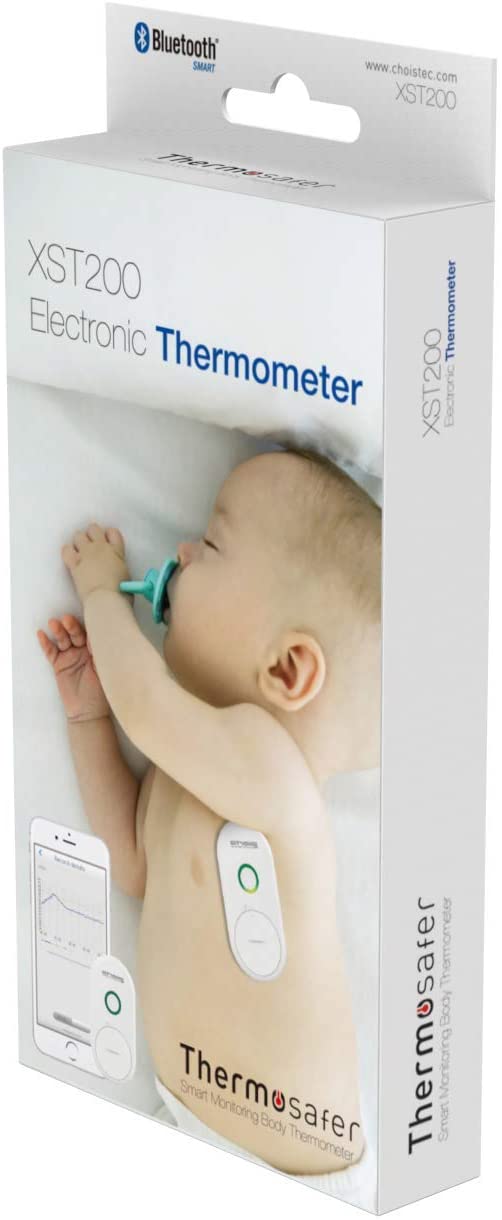 Thermosafer Smart Termômetro com Alerta de Febre e Monitoramento Contínuo
