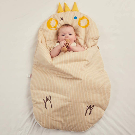 Bebamour Anti Kick - Saco de Dormir Para Bebês -  Noites Seguras Saco de Dormir Bebê de Algodão 2.5 Tog 0-18