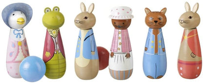 Peter Rabbit & Friends Wooden Skittles