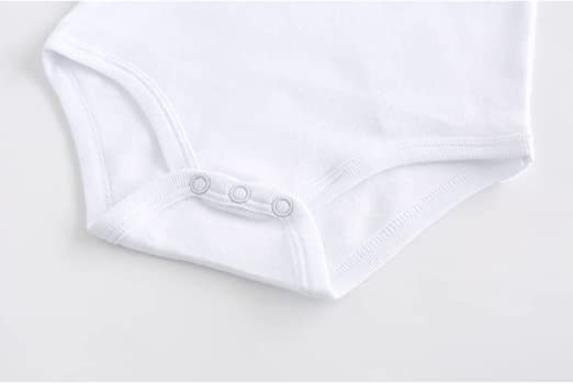 MAMIMAKA unissex para bebê com 2 macacões sólidos recém-nascidos Macacão  gêmeos I Love Papa I Love Mama Bodysuits de 0 a 24 meses para meninos e meninas