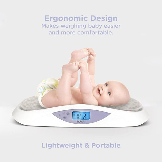 Hubble Connected Grow Balança inteligentes Bluetooth para bebês com visor LCD