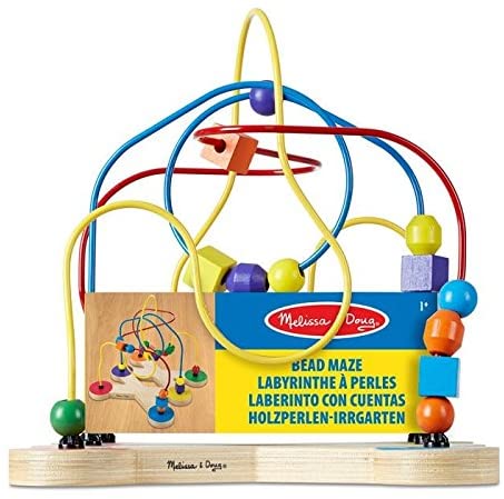 Melissa & Doug 12281 Activity Baby Bead Maze Toys - Brinquedo de labirinto para bebês
