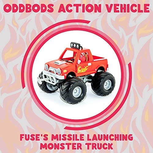 Oddbods Action Vehicle - Fuse's Monster Truck