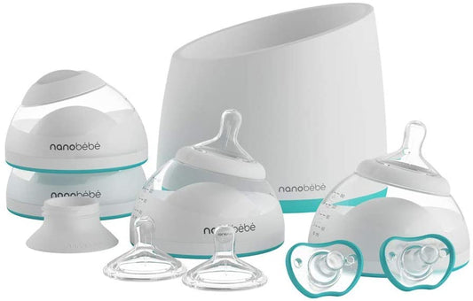 Nanobebe Kit de Mamadeiras Iniciante para Bebês