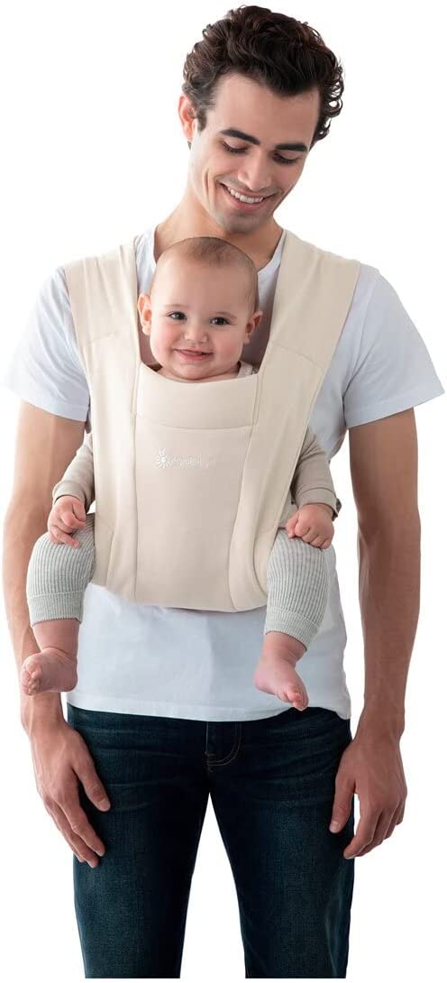 Ergobaby EMBRACE Porta-bebês para Recém-nascidos Extra Macio e Ergonômico - Creme