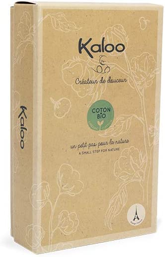 Kaloo - Petit Pas - Coelhinho Pelúcia Algodão Orgânico - Azul