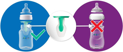 Philips Avent - Biberón anticólicos de flujo lento (125 ml, paquete triple) 